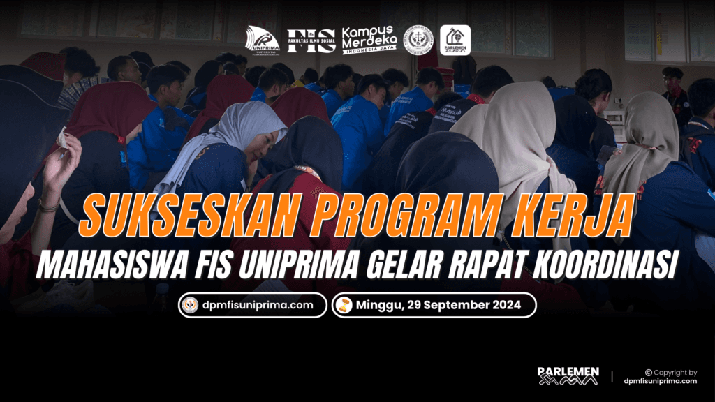 Sukseskan Program Kerja: Mahasiswa FIS UNIPRIMA Gelar Rapat Koordinasi